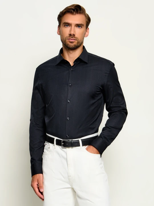 Zdjęcie produktu HUGO Koszula Kenno | Slim Fit czarny