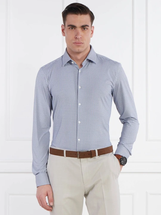 Zdjęcie produktu HUGO Koszula Kenno | Slim Fit | stretch niebieski