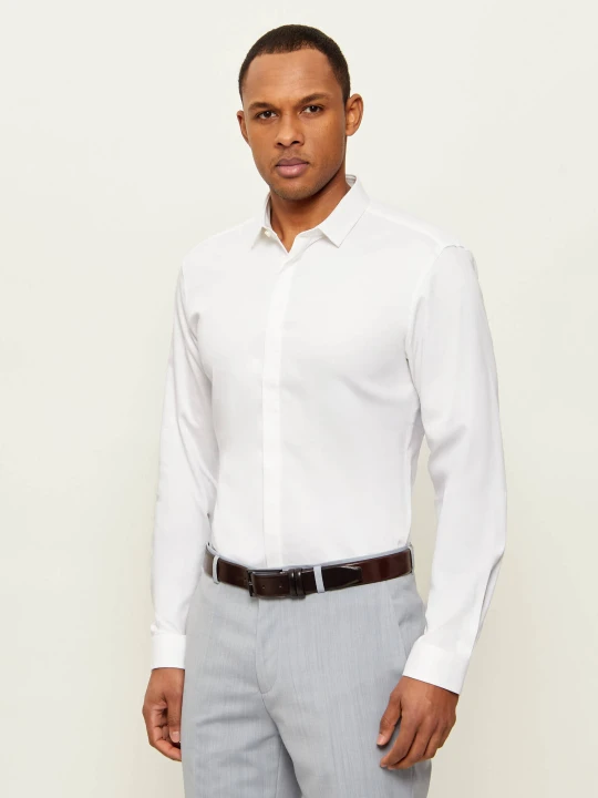 Zdjęcie produktu HUGO Koszula Ketran | Slim Fit | stretch biały