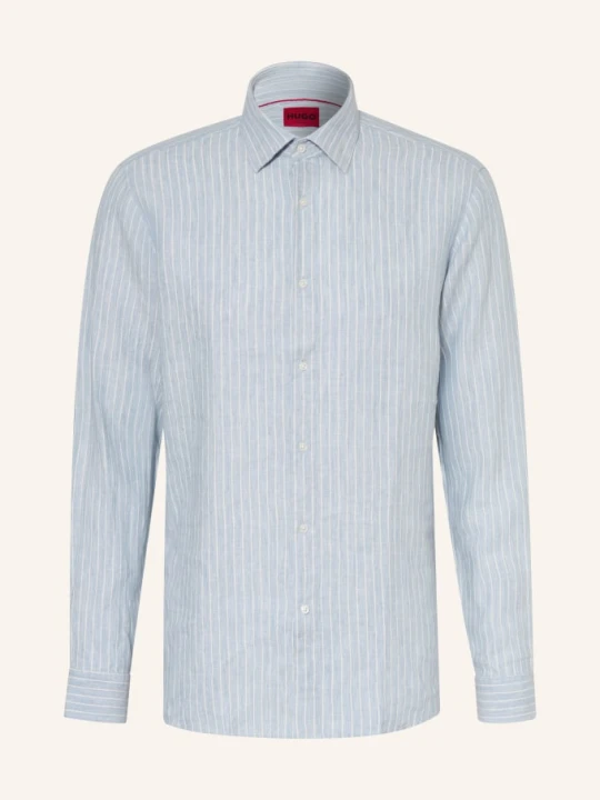 Zdjęcie produktu Hugo Koszula Lniana Valerio Modern Fit blau
