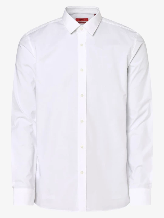 Zdjęcie produktu HUGO Koszula Mężczyźni Super Slim Fit Bawełna biały