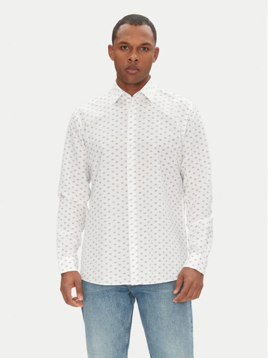 Zdjęcie produktu HUGO Koszula Valerio 50539802 Biały Modern Fit