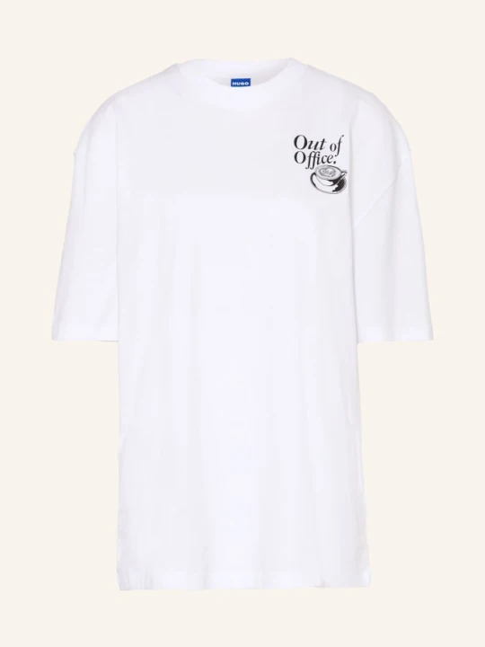 Zdjęcie produktu Hugo Koszulka Oversize weiss BIAŁY