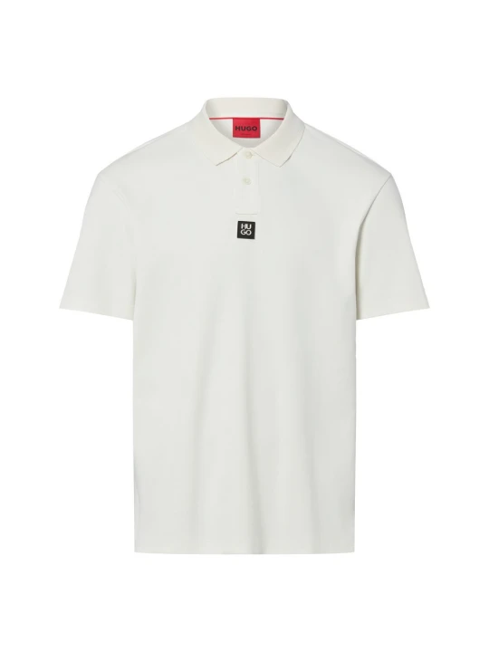 Zdjęcie produktu HUGO koszulka polo - Deabono Mężczyźni Bawełna (100%) biały