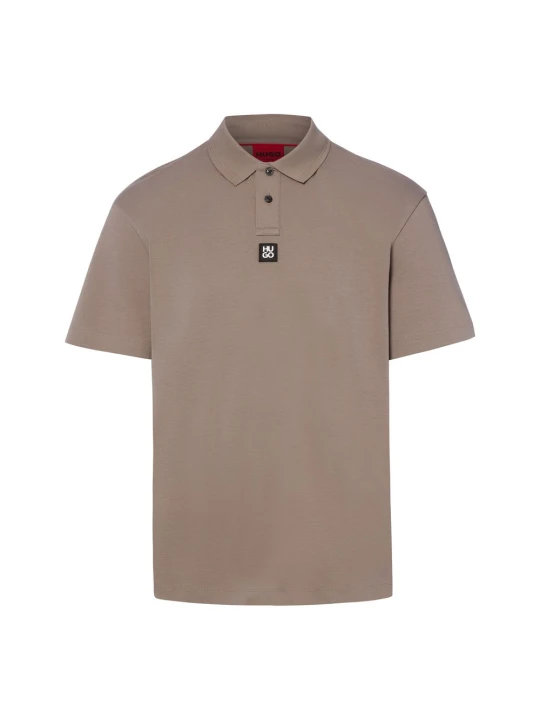 Zdjęcie produktu HUGO koszulka polo - Deabono Mężczyźni Bawełna (100%) brązowy