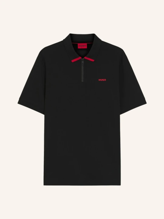 Zdjęcie produktu Hugo Koszulka Polo Z Dżerseju Dalomino Regular Fit schwarz