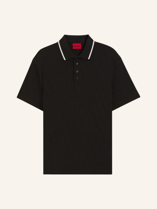 Zdjęcie produktu Hugo Koszulka Polo Z Dżerseju Dunik schwarz