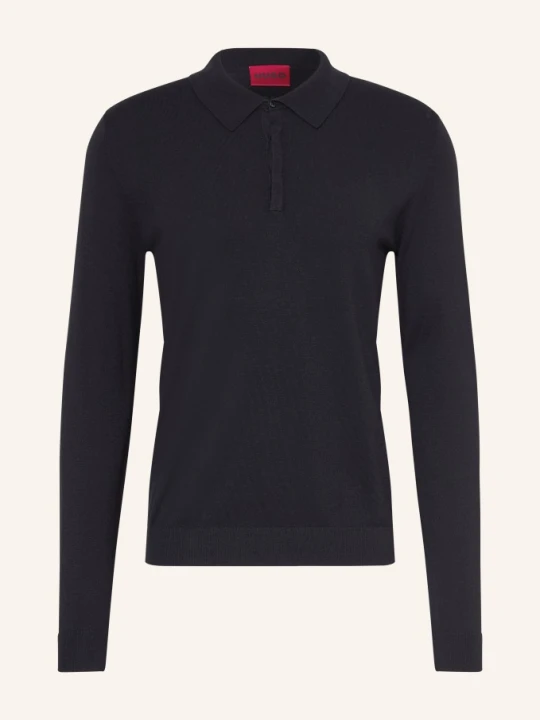 Zdjęcie produktu Hugo Koszulka Polo Z Dzianiny San Pippo Slim Fit blau GRANATOWY