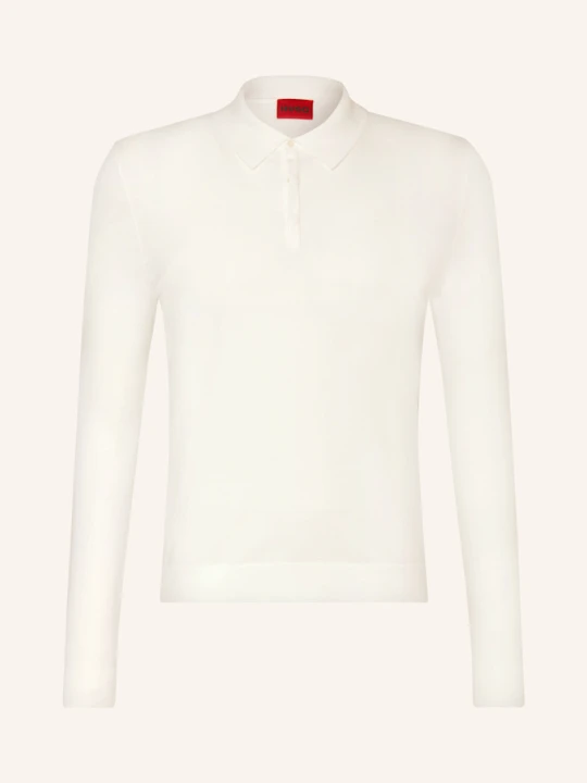 Zdjęcie produktu Hugo Koszulka Polo Z Dzianiny San Pippo Slim Fit weiss ECRU
