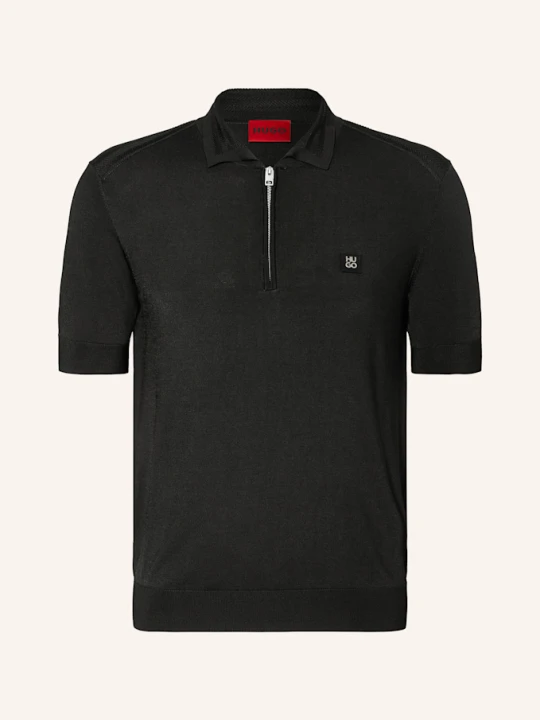 Zdjęcie produktu Hugo Koszulka Polo Z Dzianiny Sayfong schwarz 001 BLACK