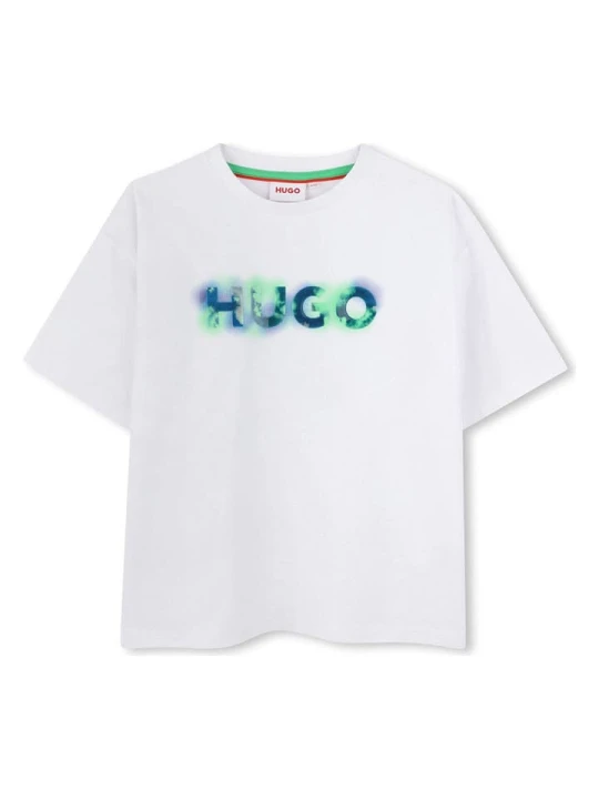 Zdjęcie produktu HUGO Koszulka w kolorze białym rozmiar: 140