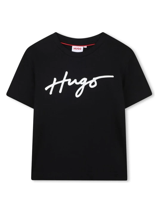Zdjęcie produktu HUGO Koszulka w kolorze czarnym rozmiar: 140