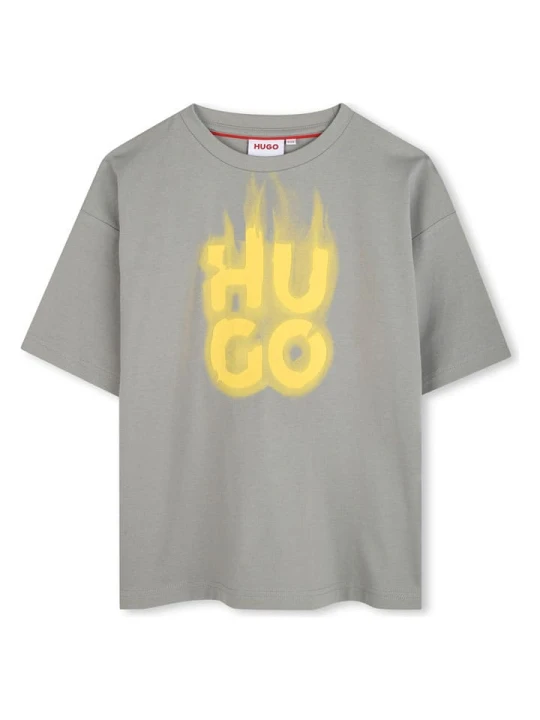 Zdjęcie produktu HUGO Koszulka w kolorze khaki rozmiar: 116
