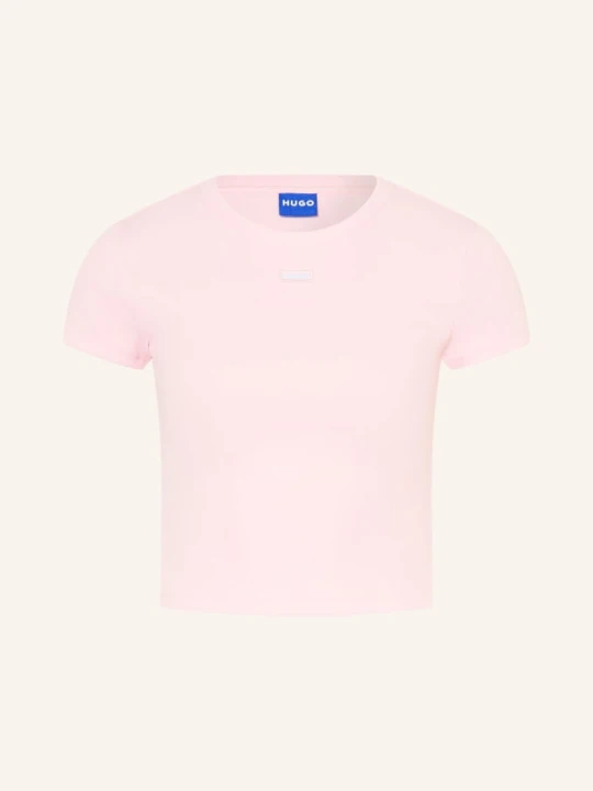 Zdjęcie produktu Hugo Krótka Koszulka rosa JASNORÓŻOWY