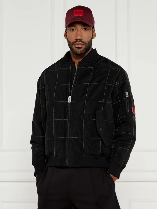 Zdjęcie produktu HUGO Kurtka bomber Baldo HUGO X RACING BULLS | Regular Fit czarny