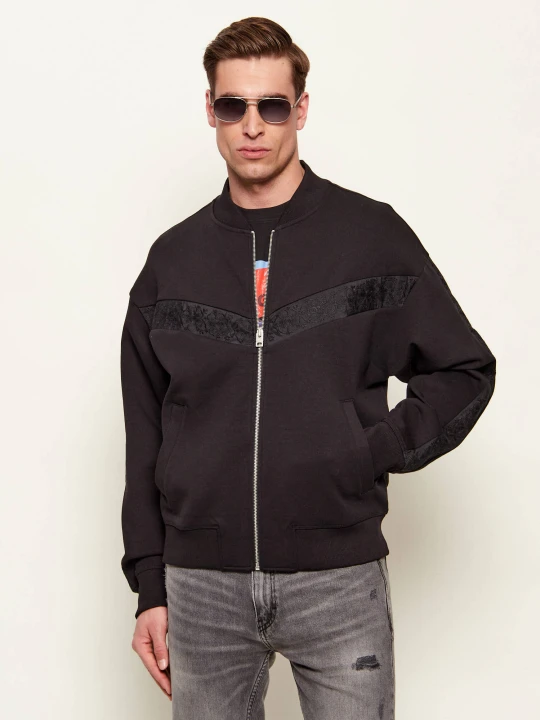 Zdjęcie produktu HUGO Kurtka bomber Dromzip | Loose fit czarny