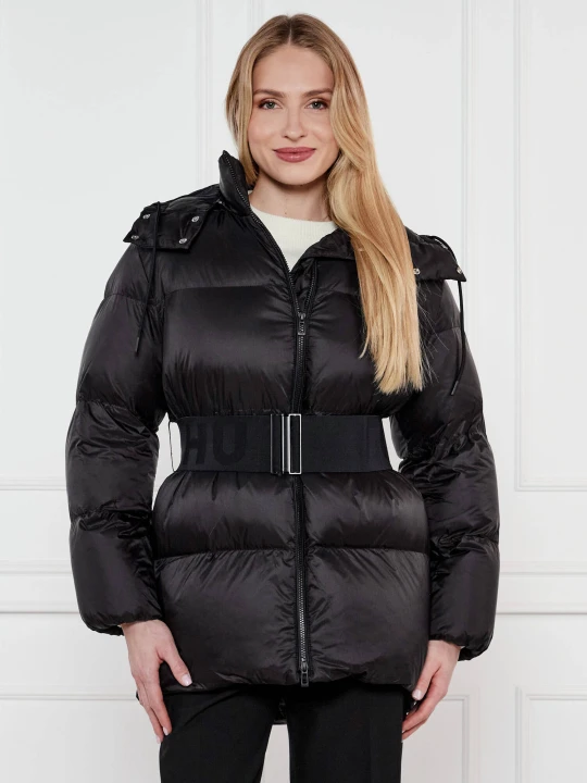Zdjęcie produktu HUGO Kurtka Falentina-1 | Oversize fit czarny