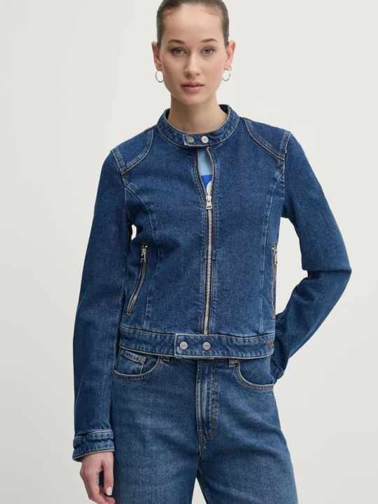 Zdjęcie produktu HUGO kurtka jeansowa granatowy