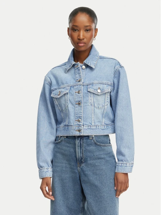 Zdjęcie produktu HUGO Kurtka jeansowa Galatea 50557043 Niebieski jasny Regular Fit