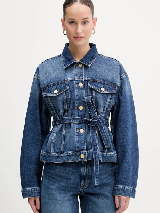 Zdjęcie produktu HUGO kurtka jeansowa Gizzie niebieski
