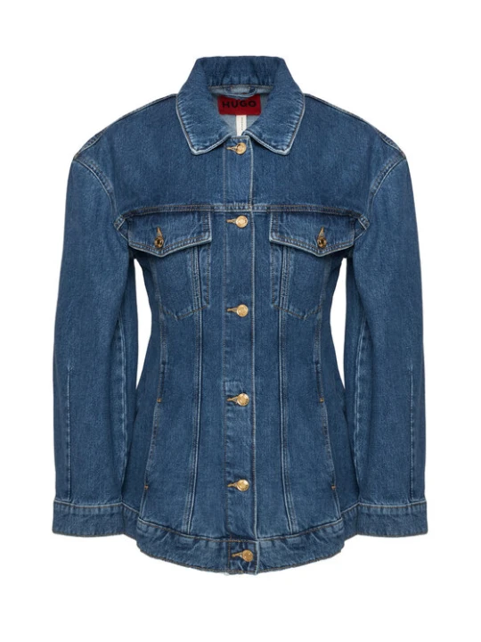 Zdjęcie produktu HUGO Kurtka jeansowa Icon 50569648 Granatowy Regular Fit