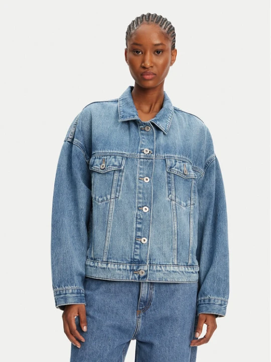 Zdjęcie produktu HUGO Kurtka jeansowa Lou 50541559 Niebieski Regular Fit