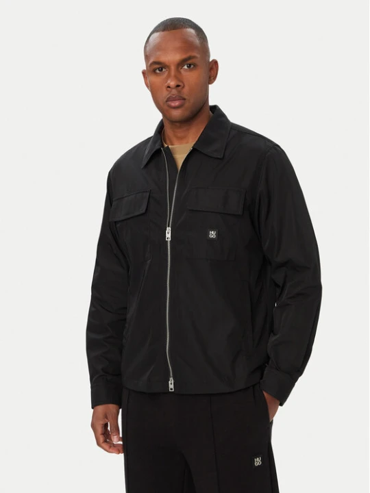 Zdjęcie produktu HUGO Kurtka przejściowa Elack 50564330 Czarny Oversize