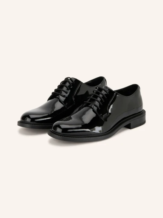 Zdjęcie produktu Hugo Lakierowane Sznurowane Buty Lysander schwarz CZARNY