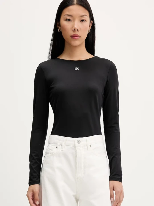 Zdjęcie produktu HUGO longsleeve damski Dasiia czarny