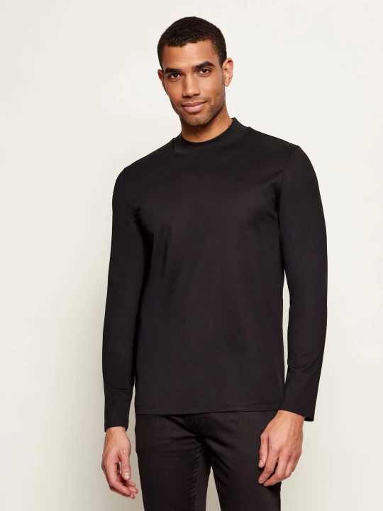 Zdjęcie produktu HUGO Longsleeve Dimersolo | Slim Fit czarny