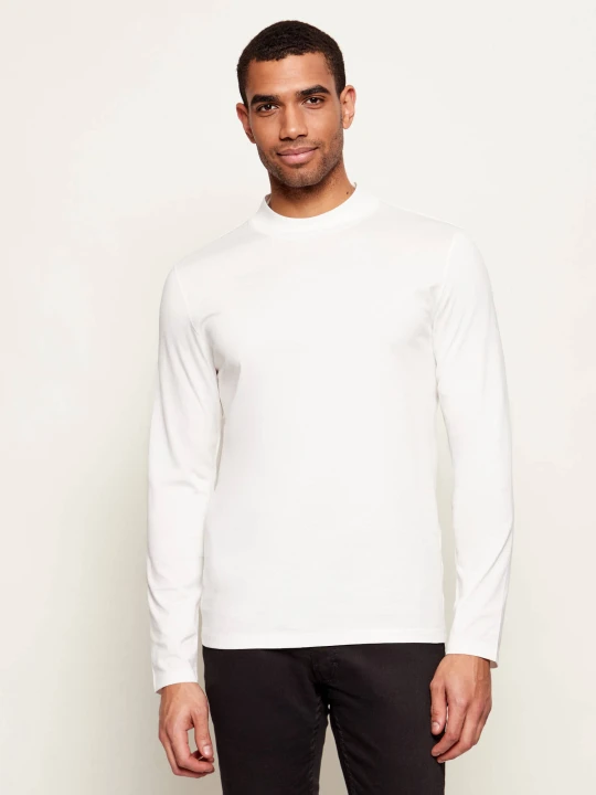 Zdjęcie produktu HUGO Longsleeve Dimersolo | Slim Fit biały