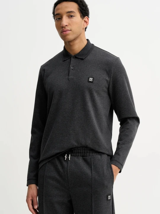 Zdjęcie produktu HUGO longsleeve Dinote szary
