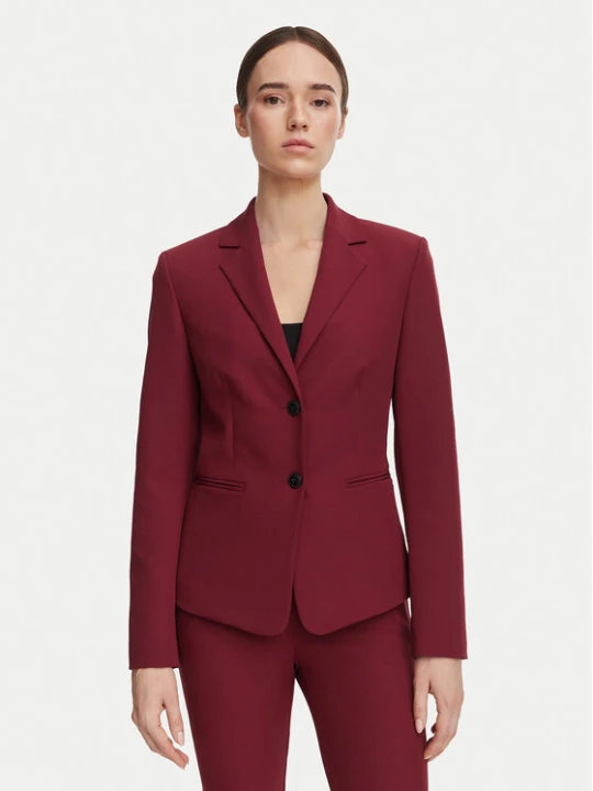 Zdjęcie produktu HUGO Marynarka Agonia-1 50539976 Czerwony ciemny Slim Fit