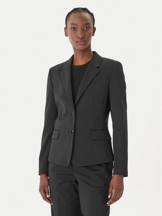 Zdjęcie produktu HUGO Marynarka Aredana 50516131 Czarny Slim Fit