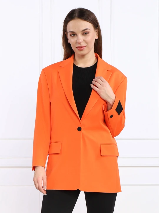 Zdjęcie produktu HUGO Marynarka Asabella | Oversize fit pomarańczowy