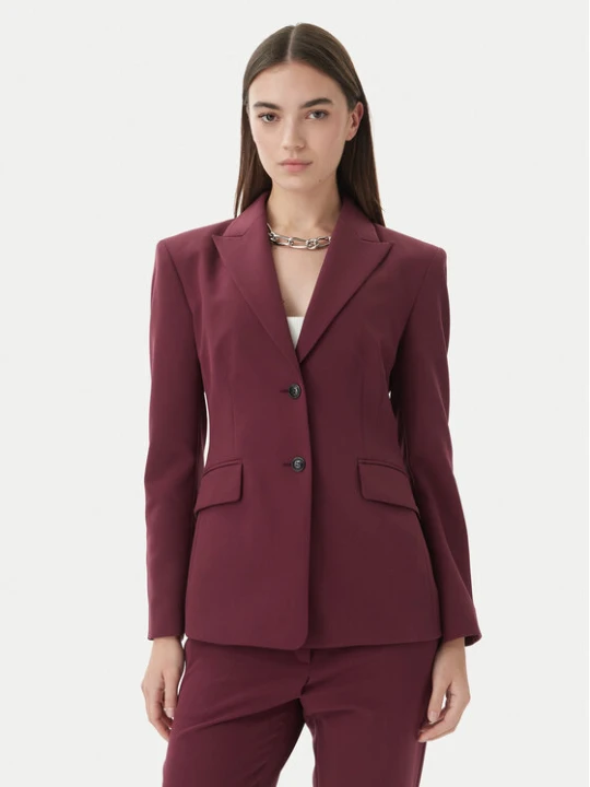 Zdjęcie produktu HUGO Marynarka Asmalla-1 50533901 Bordowy Slim Fit