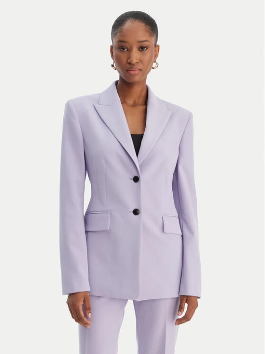 Zdjęcie produktu HUGO Marynarka Asmalla-1 50533901 Granatowy Slim Fit