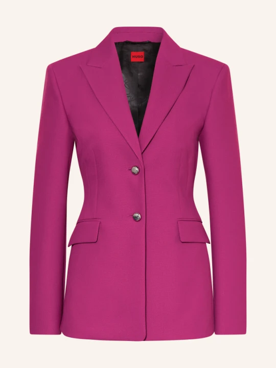 Zdjęcie produktu Hugo Marynarka Z Tkaniny Piqué Asmalla pink