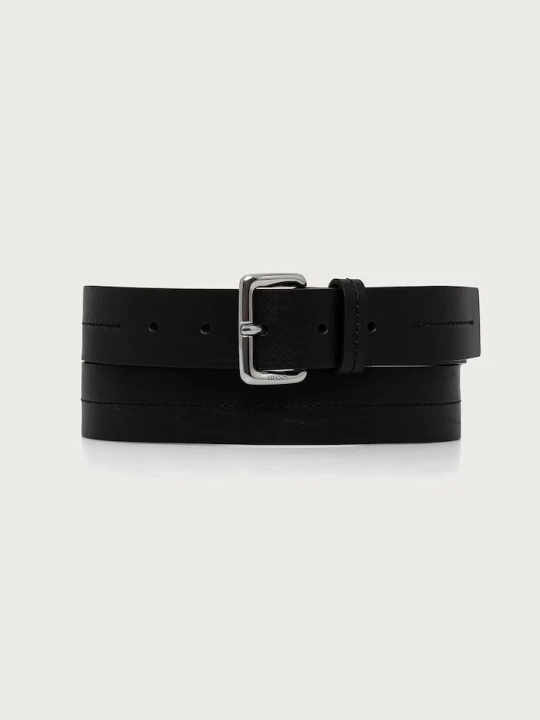 Zdjęcie produktu HUGO męskie skórzane Geraldo_St_Sz35 czarny