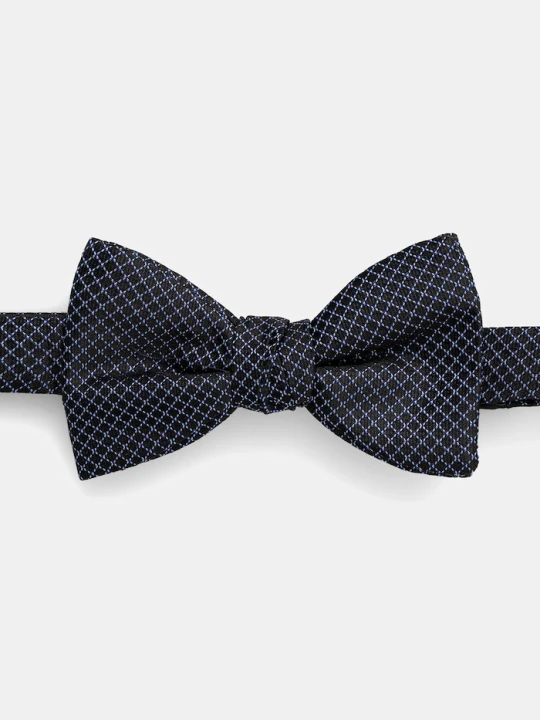 Zdjęcie produktu HUGO mucha jedwabna Bow tie dressy granatowy