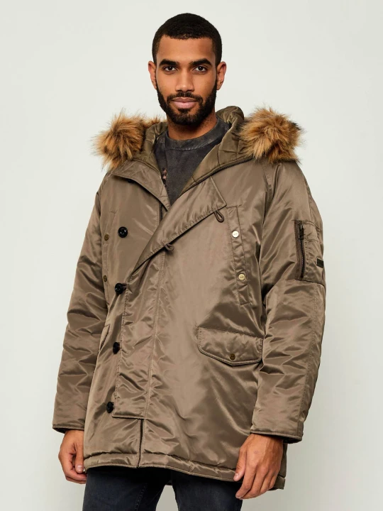 Zdjęcie produktu HUGO Parka Makaro2541 | Regular Fit beżowy