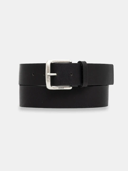 Zdjęcie produktu HUGO pasek skórzany Geffrey_Sz40 czarny