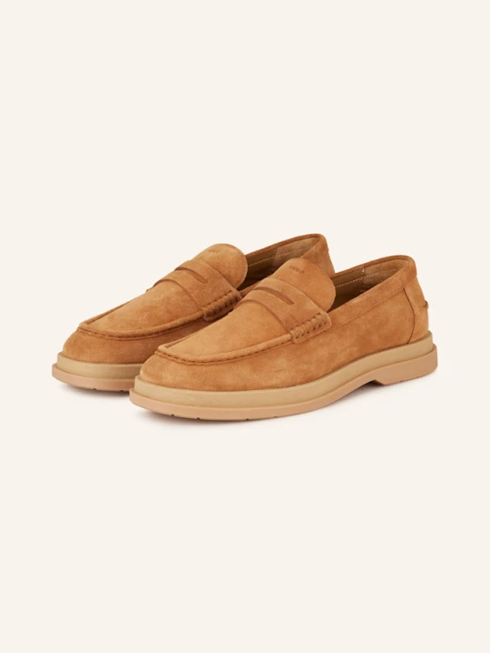 Zdjęcie produktu Hugo Penny Loafers Chaol beige JASNOBRĄZOWY