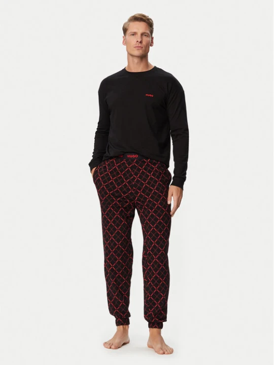 Zdjęcie produktu HUGO Piżama Elion 50570947 Czarny Relaxed Fit