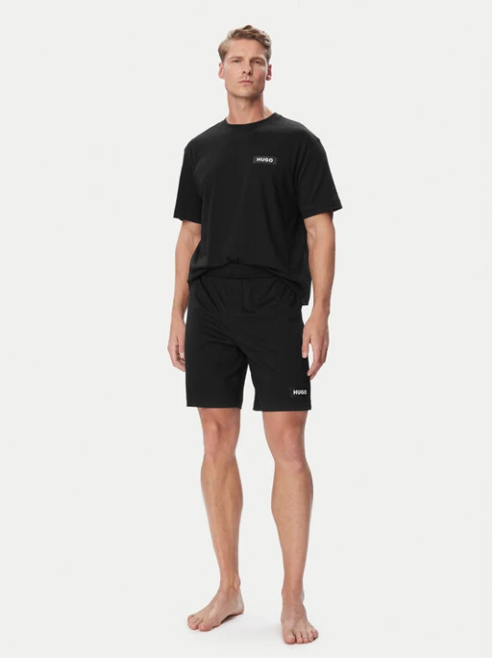 Zdjęcie produktu HUGO Piżama Ron Short Set 50578605 Czarny Regular Fit