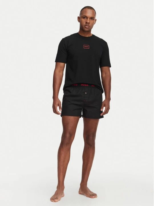 Zdjęcie produktu HUGO Piżama Soren Short Set 50575408 Czarny Regular Fit