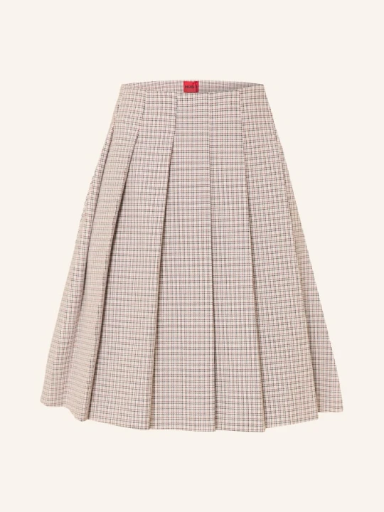 Zdjęcie produktu Hugo Plisowana Spódnica Ranike beige