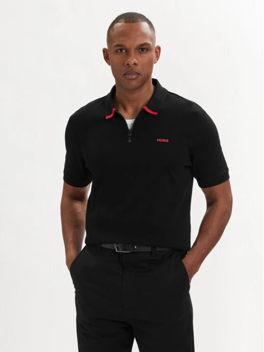 Zdjęcie produktu HUGO Polo Dalomino 50511721 Czarny Regular Fit