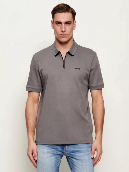 Zdjęcie produktu HUGO Polo Dalomino | Regular Fit szary