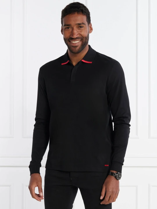 Zdjęcie produktu HUGO Polo Dalomo | Regular Fit czarny